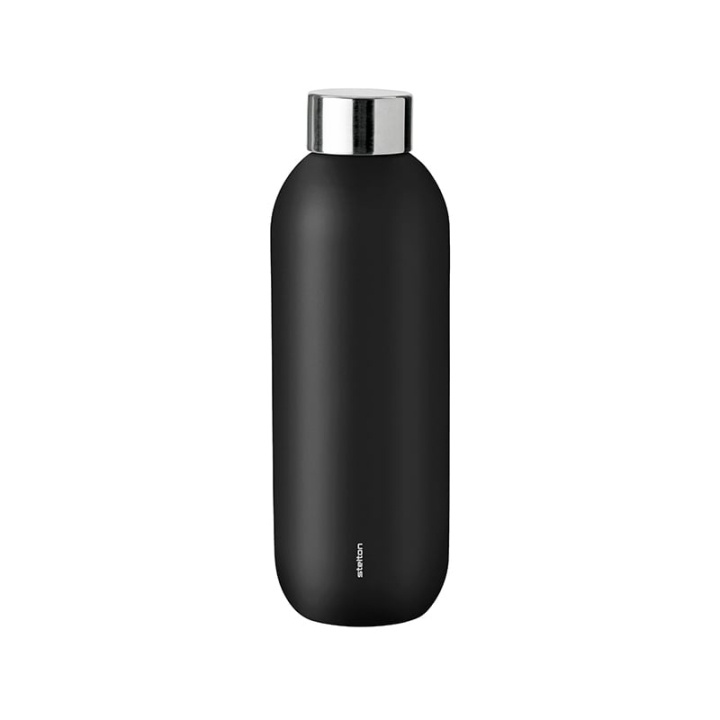 Stelton Keep Cool Vacuum Insulated Bottle 0.6 L (Black) in the group Sport, leisure & Hobby / Outdoor recreation / Thermoses & Water Bottles at TP E-commerce Nordic AB (D22530)
