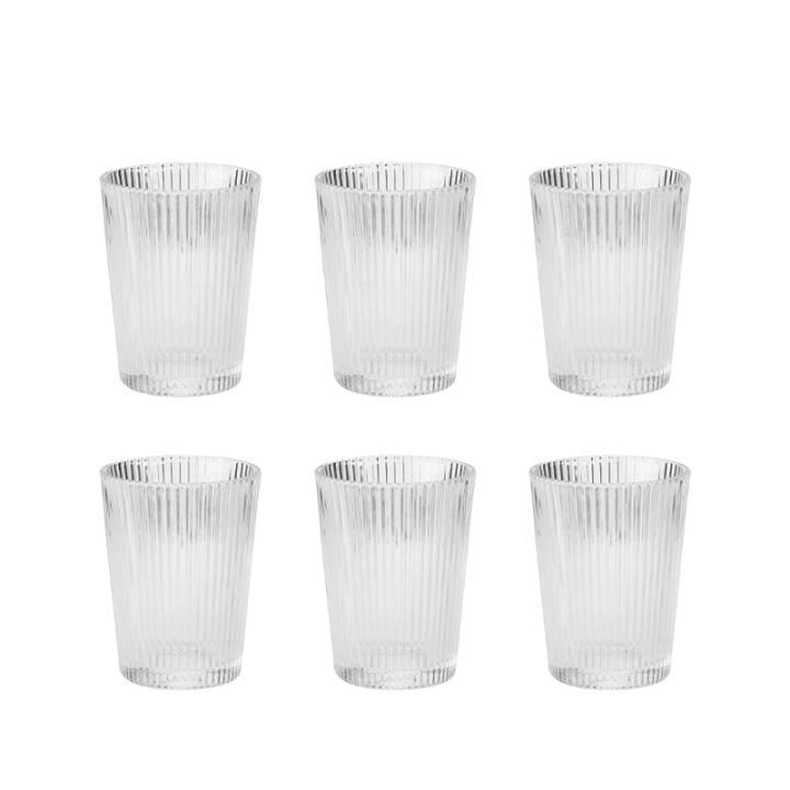 Stelton Pilastro Drinking Glass 0.15 L - 6 Pcs in the group HOME, HOUSEHOLD & GARDEN / Kitchen utensils / Wine & Drink accessories at TP E-commerce Nordic AB (D22533)