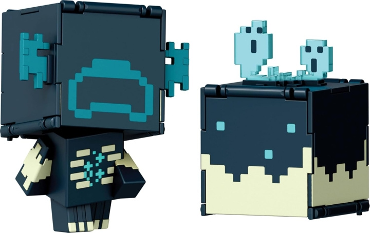MINECRAFT Mob Head Minis Flipping Figs - Warden & Sculk Catalyst in the group TOYS, KIDS & BABY PRODUCTS / Toys / Figures, Miniatures & accessories at TP E-commerce Nordic AB (D22534)