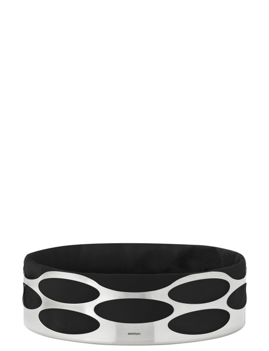 Stelton Embrace Bread Tray Ø23 cm (Black) in the group HOME, HOUSEHOLD & GARDEN / Kitchen utensils / Other kitchen tools at TP E-commerce Nordic AB (D22537)