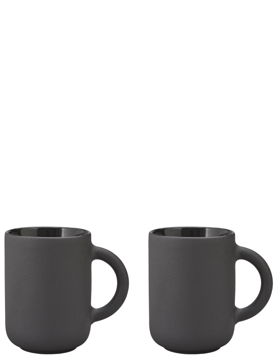 Stelton Theo Mug 0.35 L 2 Pcs (Black) in the group Sport, leisure & Hobby / Fun stuff / Cups at TP E-commerce Nordic AB (D22544)