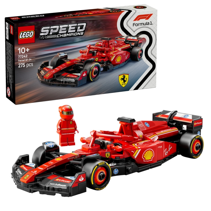 LEGO Speed Champions - Ferrari SF-24 F1 Race Car (77242) in the group TOYS, KIDS & BABY PRODUCTS / Toys / Building toys / Lego at TP E-commerce Nordic AB (D22590)