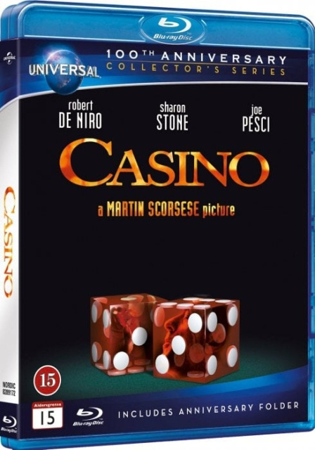 Casino - 100Th Anniversary Edition (Blu-Ray) in the group HOME ELECTRONICS / Audio & Picture / TV & Accessories / Movies / Blu-ray at TP E-commerce Nordic AB (D22611)