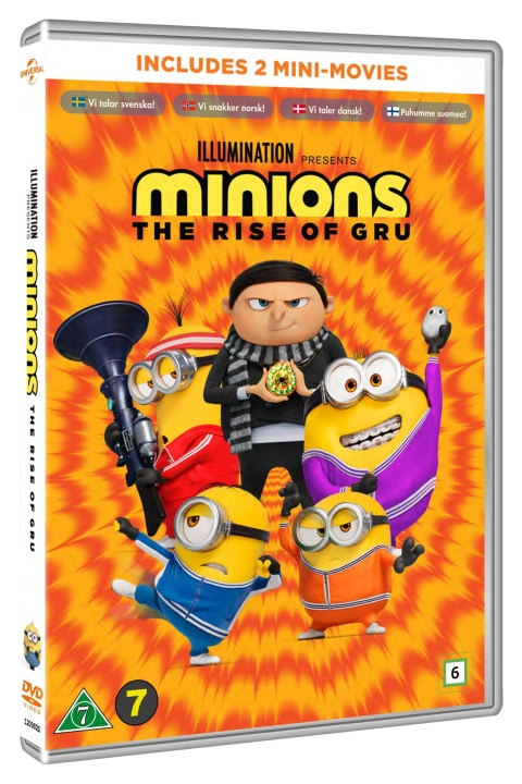 Minions: The Rise of Gru in the group HOME ELECTRONICS / Audio & Picture / TV & Accessories / Movies / DVD at TP E-commerce Nordic AB (D22660)