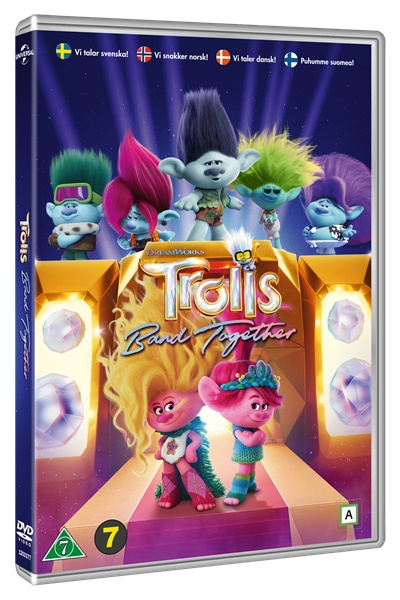 Trolls Band Together in the group HOME ELECTRONICS / Audio & Picture / TV & Accessories / Movies / DVD at TP E-commerce Nordic AB (D22666)
