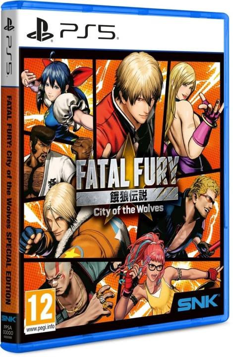 Fatal Fury City of Wolves (Special Edition) (PS5) in the group HOME ELECTRONICS / Game consoles & Accessories / Sony PlayStation 5 / Games at TP E-commerce Nordic AB (D22694)