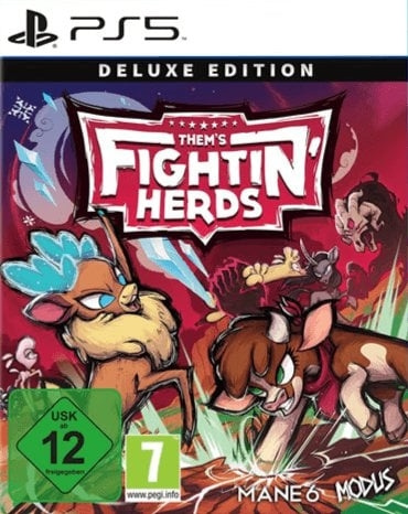 Them\'s Fightin\' Herds (Deluxe Edition) (DE/Multi in Game) (PS5) in the group HOME ELECTRONICS / Game consoles & Accessories / Sony PlayStation 5 / Games at TP E-commerce Nordic AB (D22713)