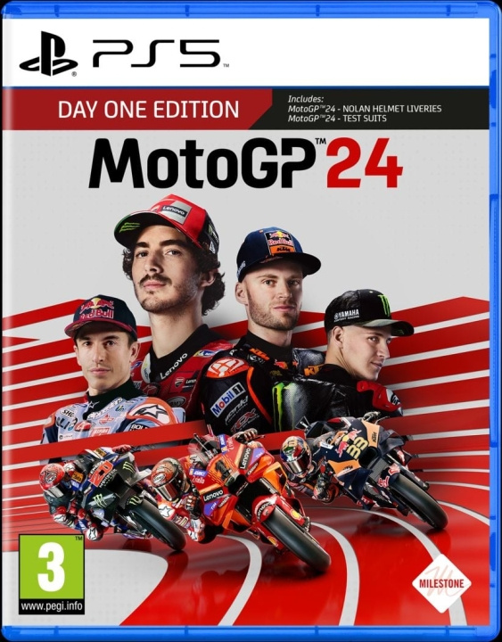 MotoGP 24 (Day 1 Edition) (PS5) in the group HOME ELECTRONICS / Game consoles & Accessories / Sony PlayStation 5 / Games at TP E-commerce Nordic AB (D22813)