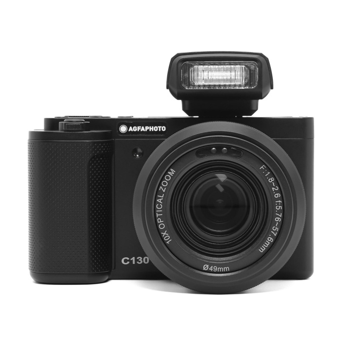 Agfa Digital Camera Realishot C130 CMOS 10x 24MP Black in the group HOME ELECTRONICS / Photo & Video / Cameras at TP E-commerce Nordic AB (D22819)