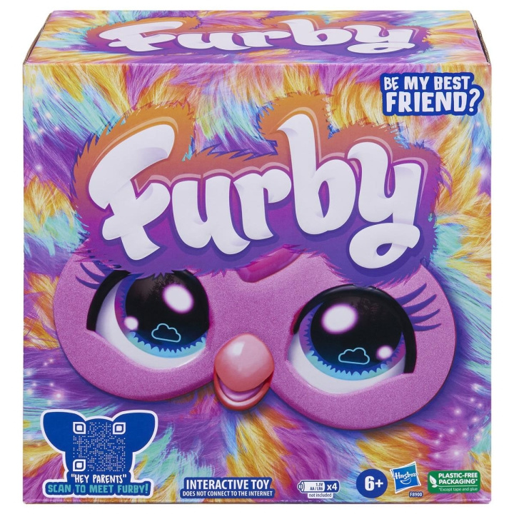 FURBY Interactive Plush Toy Rainbow (EN) in the group TOYS, KIDS & BABY PRODUCTS / Games / Board games at TP E-commerce Nordic AB (D22821)