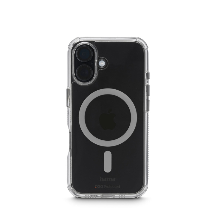 Hama Phone Case Extreme Protect iPhone 16 MagCase Transparent in the group SMARTPHONE & TABLETS / Phone cases / Apple / iPhone 16 at TP E-commerce Nordic AB (D22825)