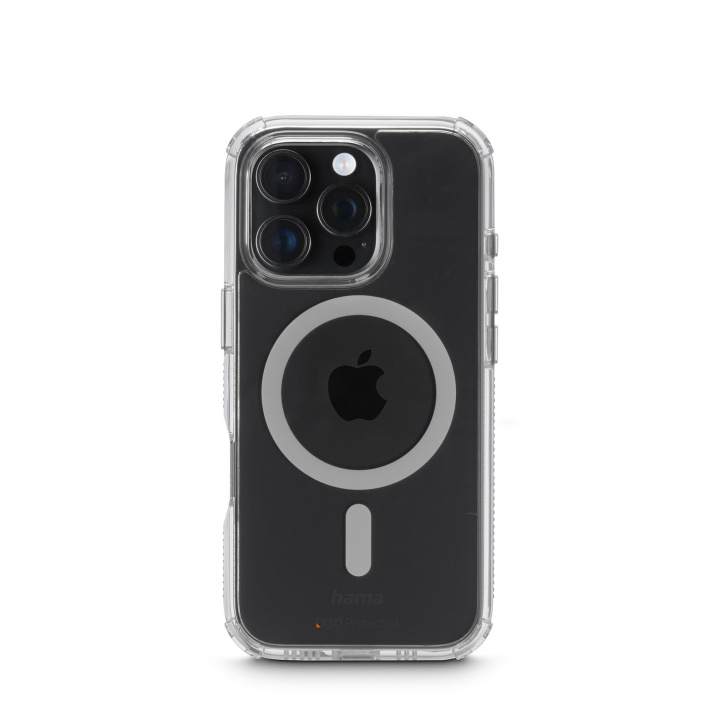 Hama Phone Case Extreme Protect iPhone 16 Pro MagCase Transparent in the group SMARTPHONE & TABLETS / Phone cases / Apple / iPhone 16 at TP E-commerce Nordic AB (D22826)