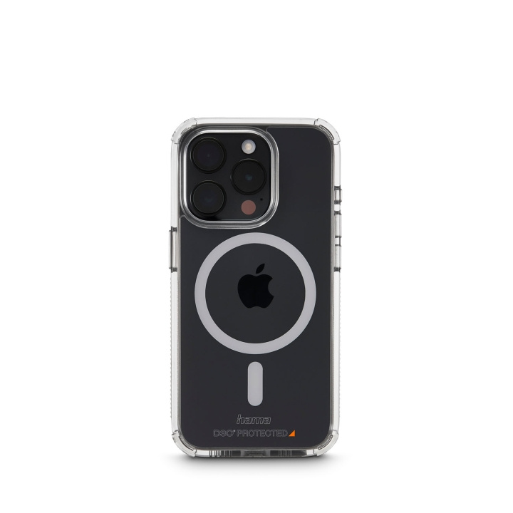Hama Phone Case Extreme Protect iPhone 15 Pro MagCase Transparent in the group SMARTPHONE & TABLETS / Phone cases / Apple / iPhone 15 at TP E-commerce Nordic AB (D22839)