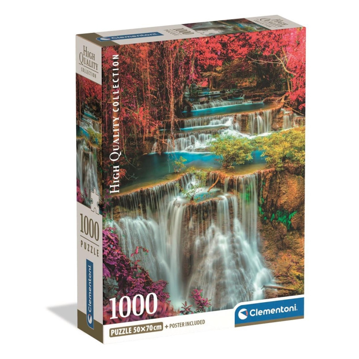 Clementoni Pussel 1000 Pcs CB Colourful Thai Falls in the group Sport, leisure & Hobby / Hobby / Puzzle at TP E-commerce Nordic AB (D22858)