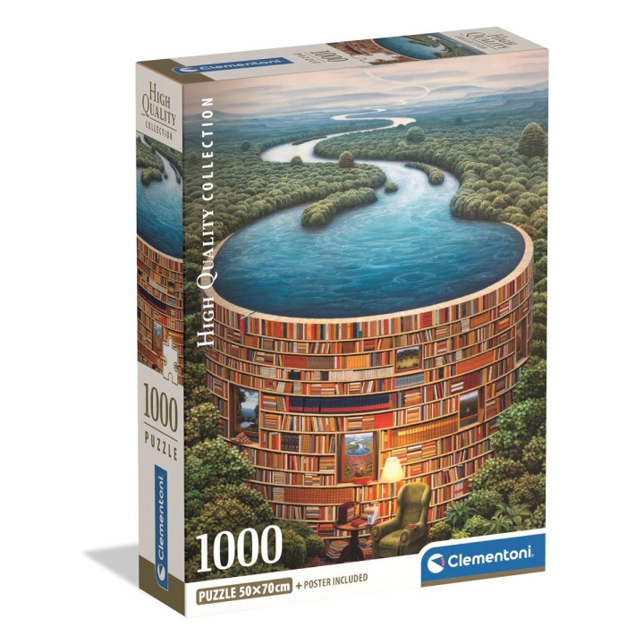 Clementoni Puzzle 1000 Pcs CB High Quality Collection Bibliodame in the group Sport, leisure & Hobby / Hobby / Puzzle at TP E-commerce Nordic AB (D22860)