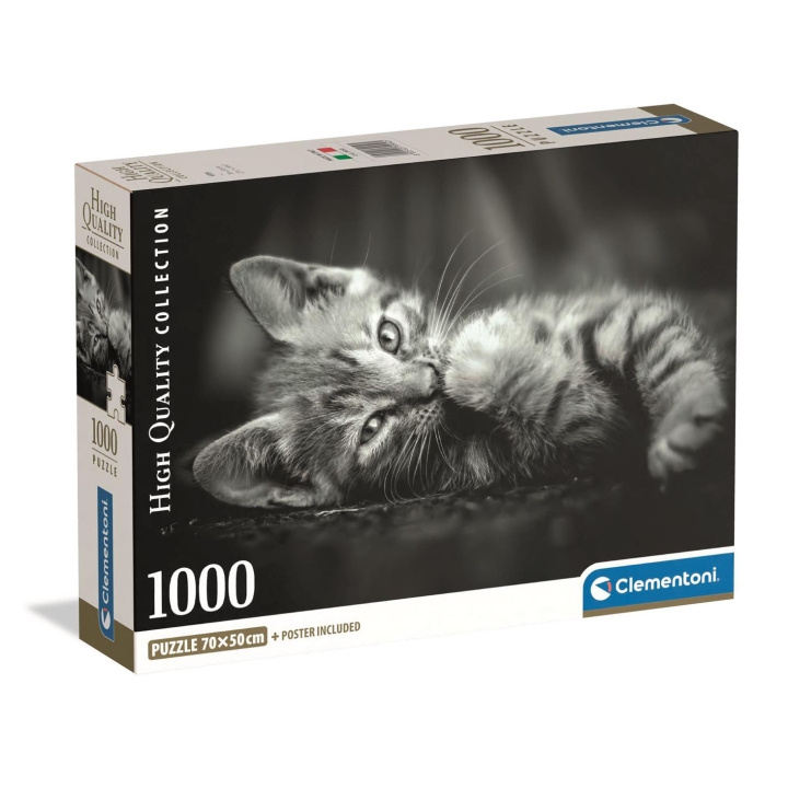 Clementoni Puzzle 1000 Pcs CB High Quality Collection Kitty in the group Sport, leisure & Hobby / Hobby / Puzzle at TP E-commerce Nordic AB (D22861)