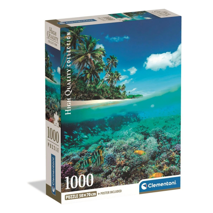 Clementoni Puzzle 1000 Pcs CB High Quality Collection Summer Paradise in the group Sport, leisure & Hobby / Hobby / Puzzle at TP E-commerce Nordic AB (D22874)