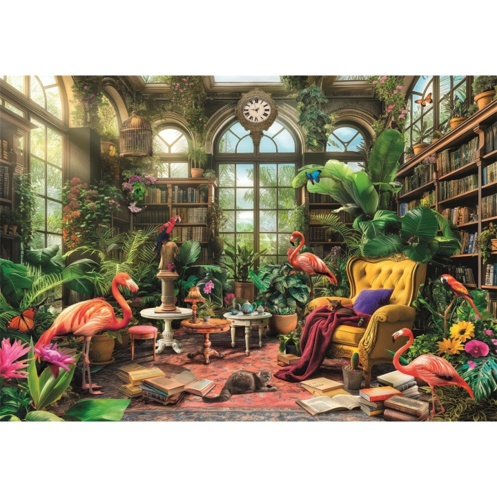 Clementoni Pussel 1000 Pcs CB High Quality Collection Greenhouse Library in the group Sport, leisure & Hobby / Hobby / Puzzle at TP E-commerce Nordic AB (D22876)