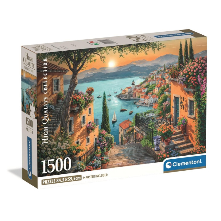 Clementoni Puzzle 1500 Pcs CB High Quality Collection Steps To The Harbour in the group Sport, leisure & Hobby / Hobby / Puzzle at TP E-commerce Nordic AB (D22888)