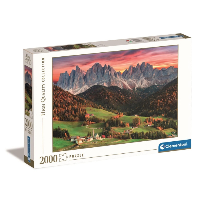 Clementoni Pussel 2000 Pcs High Quality Collection Val Di Funes in the group Sport, leisure & Hobby / Hobby / Puzzle at TP E-commerce Nordic AB (D22894)