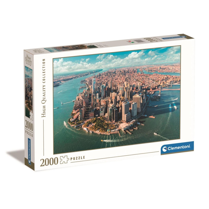 Clementoni Puzzle 2000 Pcs High Quality Collection Lower Manhattan in the group Sport, leisure & Hobby / Hobby / Puzzle at TP E-commerce Nordic AB (D22895)