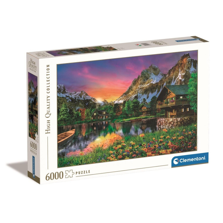 Clementoni Puzzle 6000 Pcs High Quality Collection Alpine Lake in the group Sport, leisure & Hobby / Hobby / Puzzle at TP E-commerce Nordic AB (D22896)