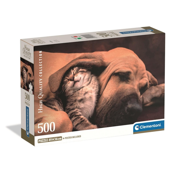 Clementoni Pussel 500 Pcs CB High Quality Collection Cuddles in the group Sport, leisure & Hobby / Hobby / Puzzle at TP E-commerce Nordic AB (D22901)