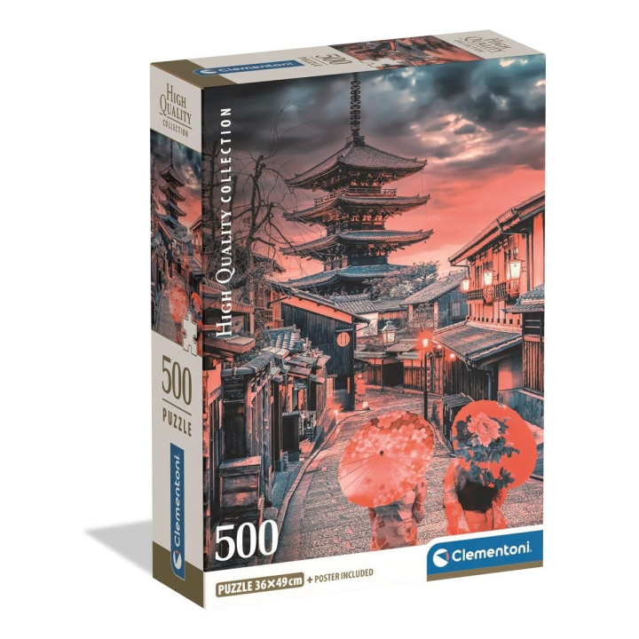 Clementoni Pussel 500 Pcs CB High Quality Collection Evening In Kyoto in the group Sport, leisure & Hobby / Hobby / Puzzle at TP E-commerce Nordic AB (D22902)