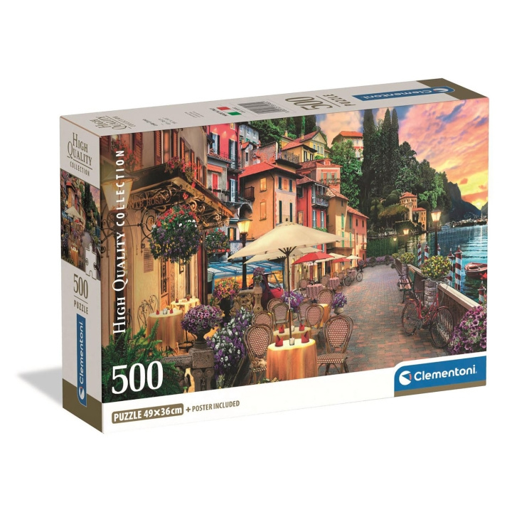 Clementoni Puzzle 500 Pcs CB High Quality Collection Lake Como in the group Sport, leisure & Hobby / Hobby / Puzzle at TP E-commerce Nordic AB (D22907)