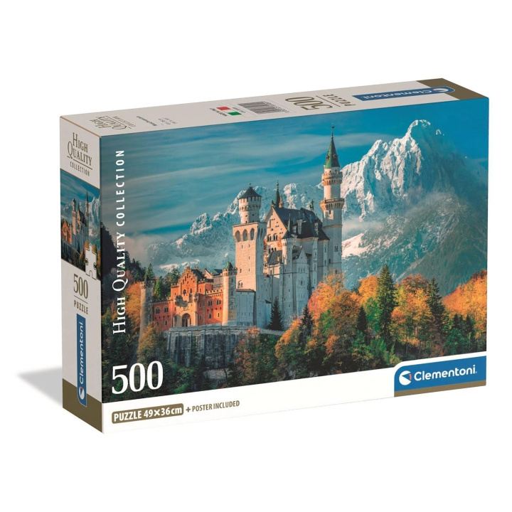 Clementoni Puzzle 500 Pcs CB High Quality Collection Neuschwanstein in the group Sport, leisure & Hobby / Hobby / Puzzle at TP E-commerce Nordic AB (D22908)