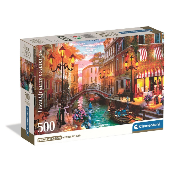 Clementoni Pussel 500 Pcs CB High Quality Collection Sunset Over Venice in the group Sport, leisure & Hobby / Hobby / Puzzle at TP E-commerce Nordic AB (D22909)