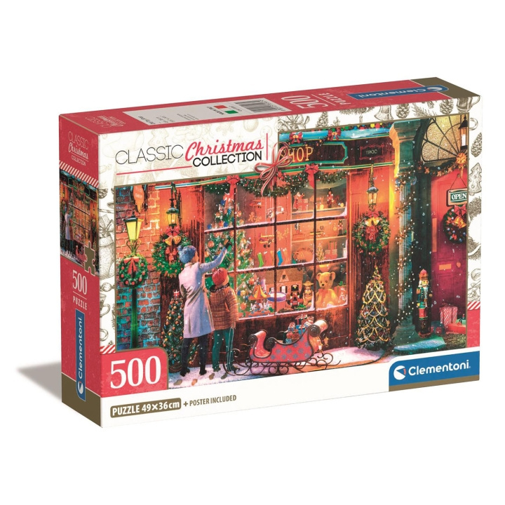 Clementoni Puzzle 500 Pcs CB Old Toy Shop in the group Sport, leisure & Hobby / Hobby / Puzzle at TP E-commerce Nordic AB (D22912)