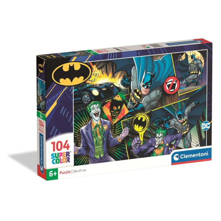 Clementoni Puzzle 104 Pcs Batman in the group Sport, leisure & Hobby / Hobby / Puzzle at TP E-commerce Nordic AB (D22919)