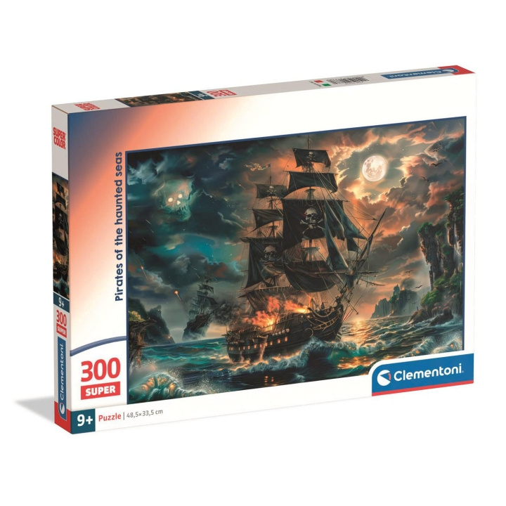Clementoni Pussel 300 Pcs Pirates Of The Haunted Seas in the group TOYS, KIDS & BABY PRODUCTS / Toys / Kids puzzle at TP E-commerce Nordic AB (D22933)