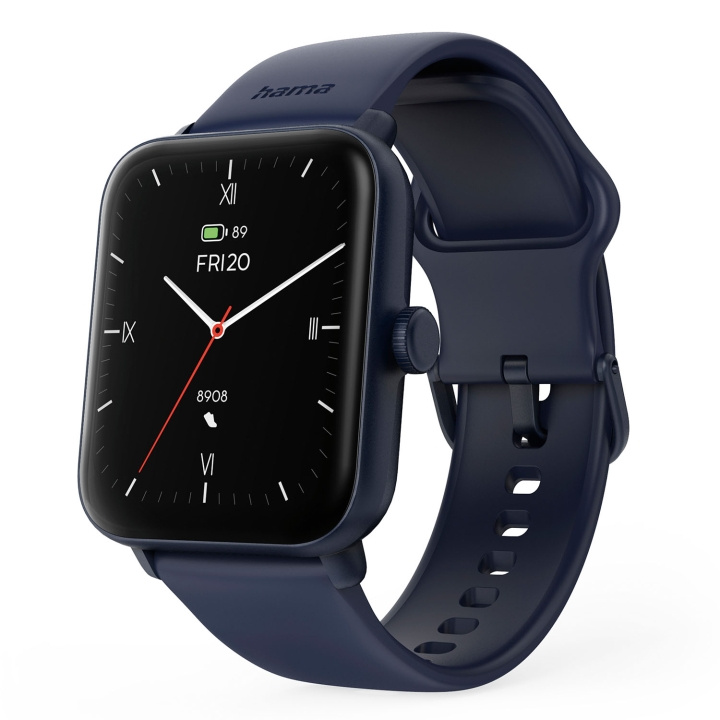 Hama Smart Watch 6010 Blue in the group Sport, leisure & Hobby / Smartwatch & Activity trackers / Smartwatches at TP E-commerce Nordic AB (D22945)