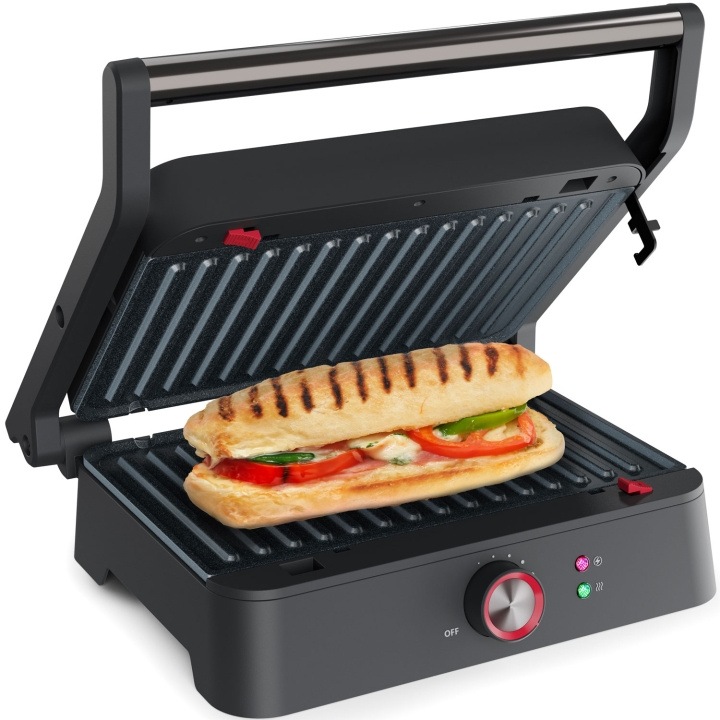 Princess Kontaktgrill Utfällbar 117502 1500W 27,5X18cm in the group HOME, HOUSEHOLD & GARDEN / Garden products / Barbeque & Accessories at TP E-commerce Nordic AB (D22968)