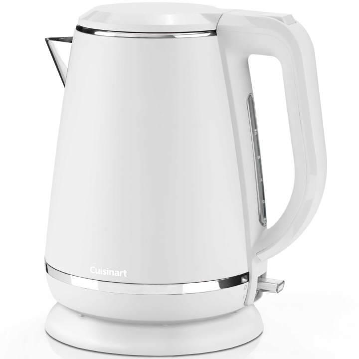 Cuisinart Vattenkokare 1.5 liter CJK780WE Stål Vit in the group HOME, HOUSEHOLD & GARDEN / Household appliances / Water & Juice / Kettles at TP E-commerce Nordic AB (D23005)