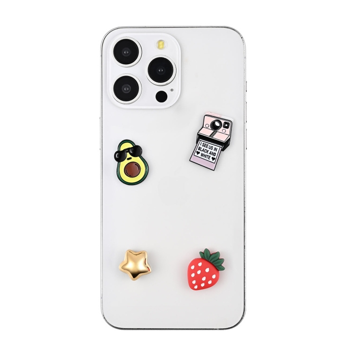 Onsala Charms Pimp Your Phone Metal and Plastic 4pcs in the group Sport, leisure & Hobby / Fun stuff / Fun stuff at TP E-commerce Nordic AB (D23033)