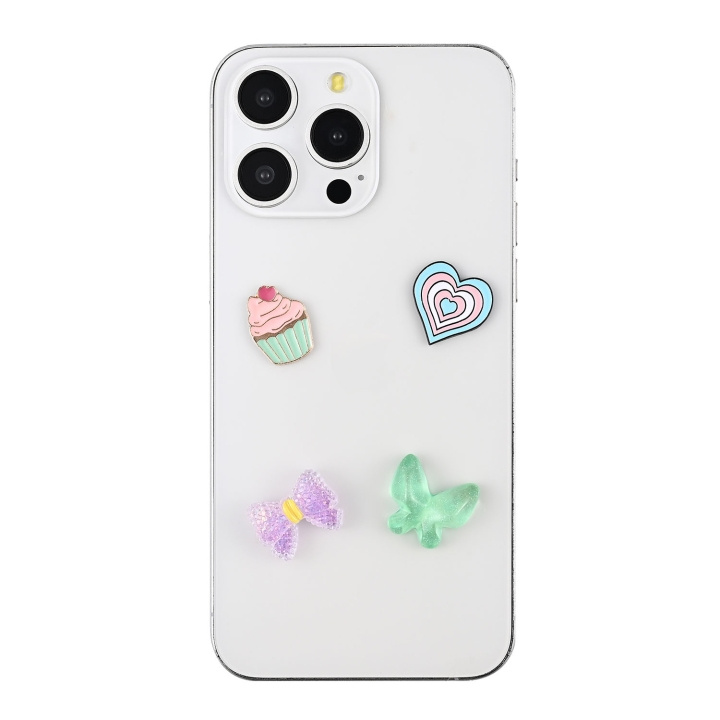 Onsala Charms Pimp Your Phone Metal and Plastic 4pcs in the group Sport, leisure & Hobby / Fun stuff / Fun stuff at TP E-commerce Nordic AB (D23034)