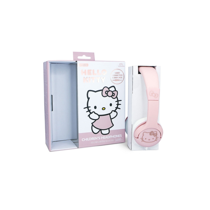 HELLO KITTY Headphone Hello Kitty On-Ear 85dB Wired Rose in the group HOME ELECTRONICS / Audio & Picture / Headphones & Accessories / Headphones at TP E-commerce Nordic AB (D23037)