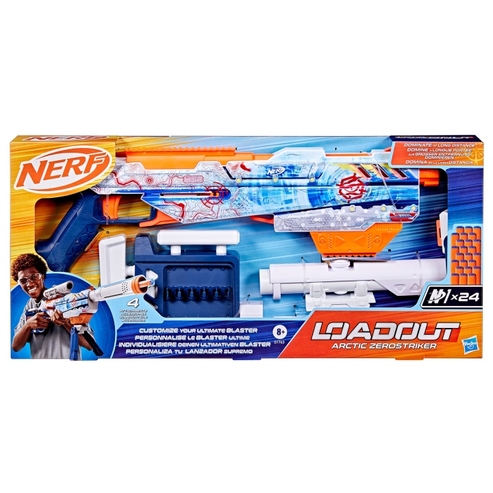 Nerf Loadout Arctic Zerostriker in the group TOYS, KIDS & BABY PRODUCTS / Toys / Action play at TP E-commerce Nordic AB (D23052)