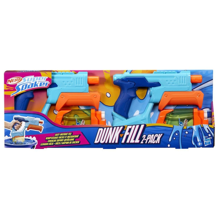 Nerf Super Soaker Dunk Fill Double 2 St in the group TOYS, KIDS & BABY PRODUCTS / Toys / Action play at TP E-commerce Nordic AB (D23067)