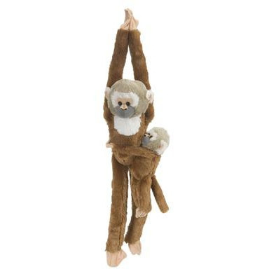 Wild Republic Gosedjur Hanging Monkeys Dödskalleapa Med Bebis in the group TOYS, KIDS & BABY PRODUCTS / Baby toys / stuffed animals at TP E-commerce Nordic AB (D23168)
