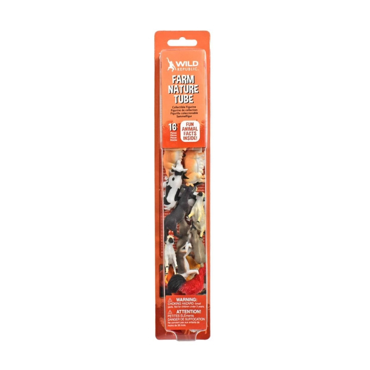 Wild Republic Nature Tubes Farm in the group TOYS, KIDS & BABY PRODUCTS / Toys / Figures, Miniatures & accessories at TP E-commerce Nordic AB (D23179)