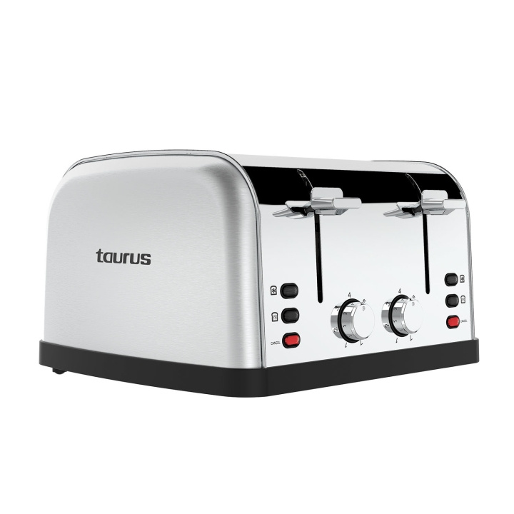 Taurus Toaster Four Slot Vintage Four in the group HOME, HOUSEHOLD & GARDEN / Household appliances / Toasters & Bread grills / Toasters at TP E-commerce Nordic AB (D23250)