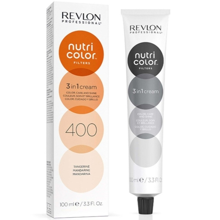 Revlon Nutri Color 400 Tangerine 100ml in the group BEAUTY & HEALTH / Hair & Styling / Hair care / Hair Dye at TP E-commerce Nordic AB (D23327)