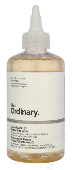 The Ordinary Glycolic Acid 7% Exfoliating Toner 240 ml in the group BEAUTY & HEALTH / Skin care / Face / Face Water & Facemist at TP E-commerce Nordic AB (D23351)