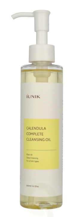 IUNIK Calendula Complete Cleansing Oil 200 ml All Skin Types in the group BEAUTY & HEALTH / Skin care / Face / Cleaning at TP E-commerce Nordic AB (D23395)