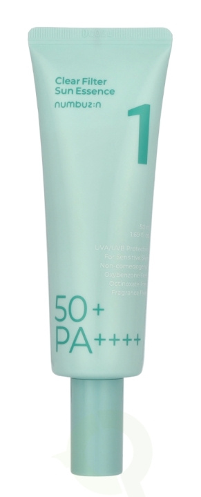 Numbuzin No.1 Clear Filter Sun Essence SPF 50+ 50 ml in the group BEAUTY & HEALTH / Skin care / Tanning / Sunscreen at TP E-commerce Nordic AB (D23463)