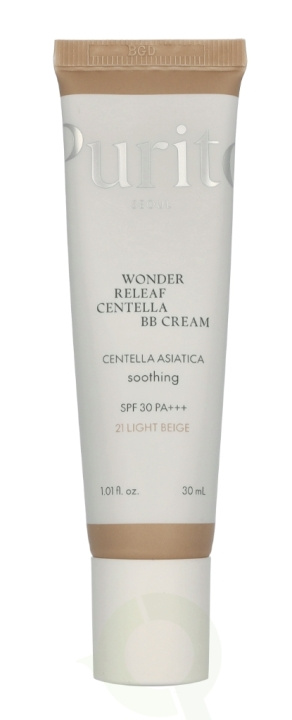 Purito Seoul Wonder Releaf Centella BB Cream SPF30 PA+++ 30 ml #21 Light Beige in the group BEAUTY & HEALTH / Skin care / Face / Day cream at TP E-commerce Nordic AB (D23472)